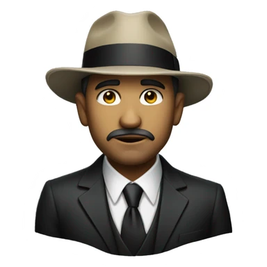 new year mafia boss sticker