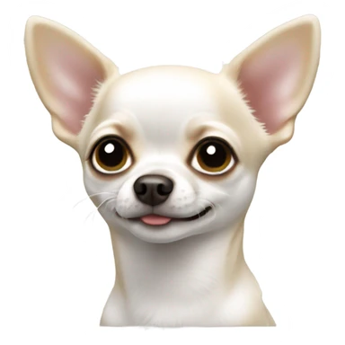 Mini Chihuahua white sticker