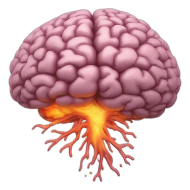 brain exploded sticker