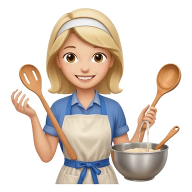 kitchen woman sticker