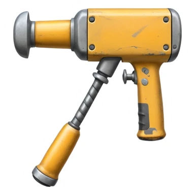 Pneumatic hammer swinging sticker