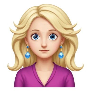 Luna Lovegood shrugging sticker