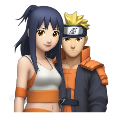 Naruto et hinata sticker
