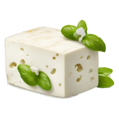 Greek feta sticker