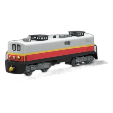 Toys realistic train sticker