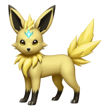 Umbreon-Electrike-Jolteon-Fakemon-hybrid -fusion- full body sticker