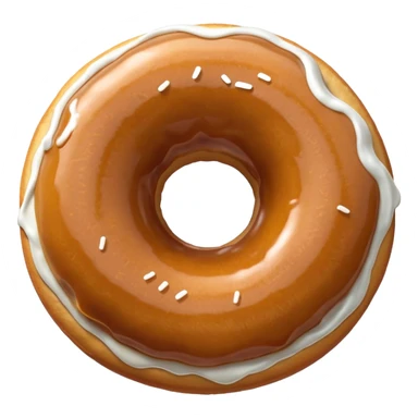 donut frutiger aero style sticker