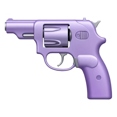 Pale purple gun sticker