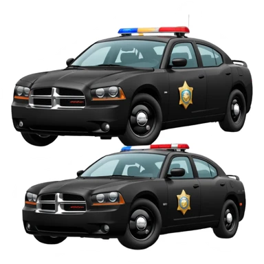2008 Dodge Charger Police Interceptor sticker