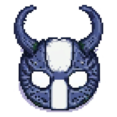 Hollow Knight game mask, faithful to the game style, simple design sticker