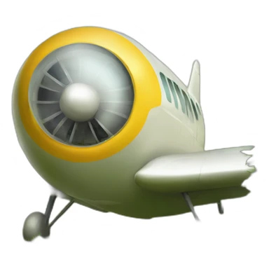 Avion dans l herbe sticker