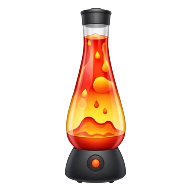 Lava lamp sticker