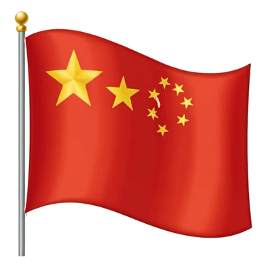 china Flag sticker