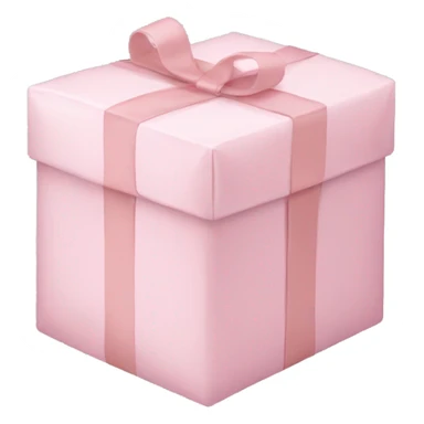 light pink package sticker