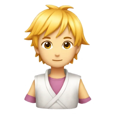 Zenitsu en coeur  sticker