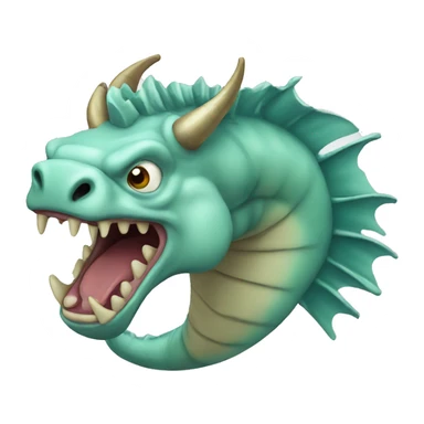 Angry hippocampus  sticker