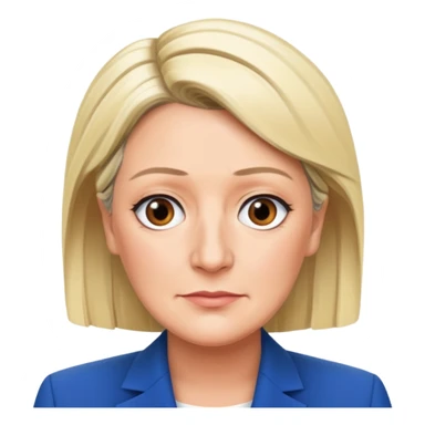 marine le pen sticker