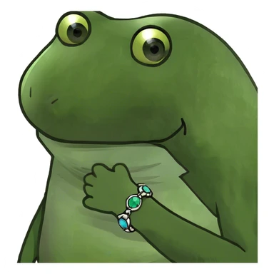 Gemstone bracelet  sticker