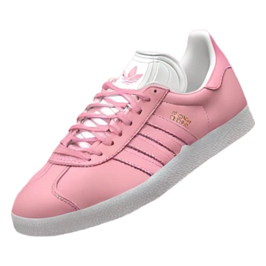 Adidas gazelle pink  sticker