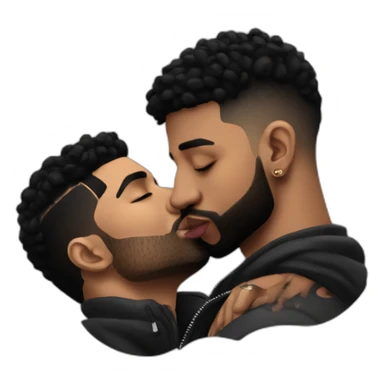 drake kissing 21 savage sticker