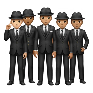 team of gangsters sticker