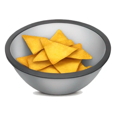 bowl of nachos no sauce sticker