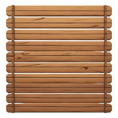 wooden plank sticker