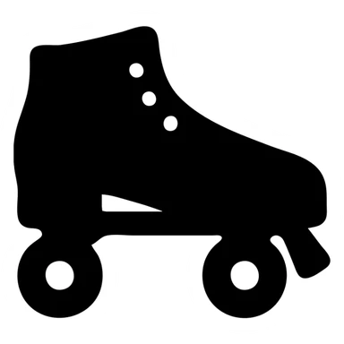 roller skates with a low top sticker