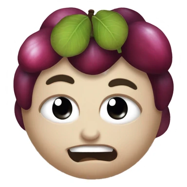 Mangosteen has a lovely chubby face sticker