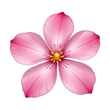 single sakura petal sticker