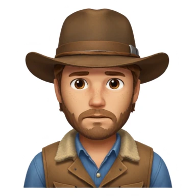 artur morgan from rdr sticker