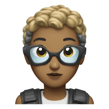 panam from cyberpunk sticker