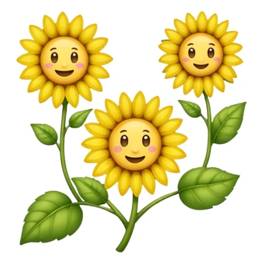 Eu quero criar um emoji de uma chupeta amarela, com pedrinhas brilhantes, e com um girassol 🌻 sticker