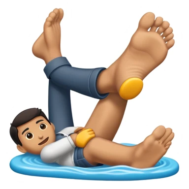 Ayak adamı eziyor sticker