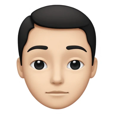 😶 with black and white colour  sticker