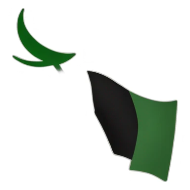 shahada flag sticker