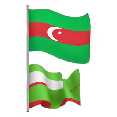 DAGESTAN FLAG sticker
