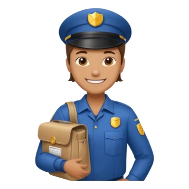 Postal worker – mail bag





 sticker