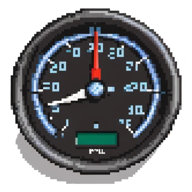 broken pressure gauge sticker