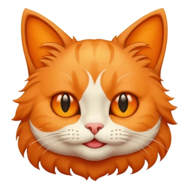 Cat smirking sticker