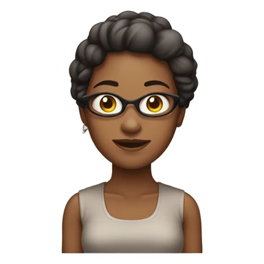 Mulher com cabeça de Barbara sticker