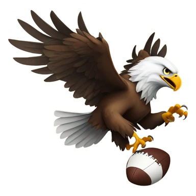 Eagles football sticker