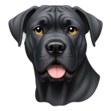 Dog Cane Corso full-height sticker
