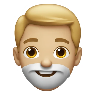 Man eat meet sticker