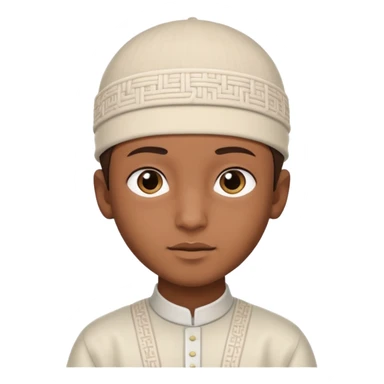 muslim boy sticker