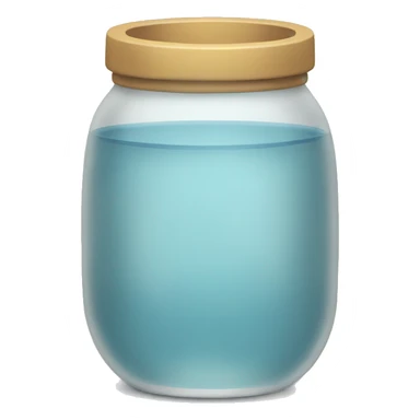 Vaso de agua  sticker