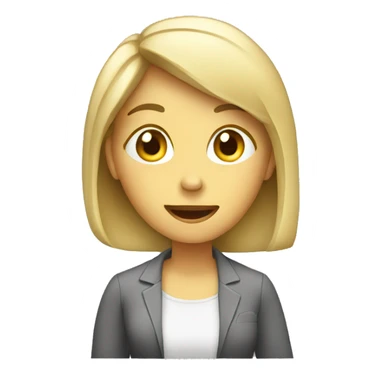 woman in phone call sticker