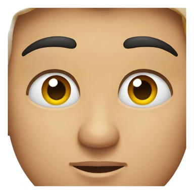 One eyebrow raised  sticker