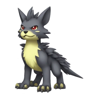  kawaii cool edgy Digimon-Fakemon-animal full body sticker