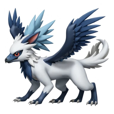 Trico-Nargacuga-Silvally-Absol-fusion sticker